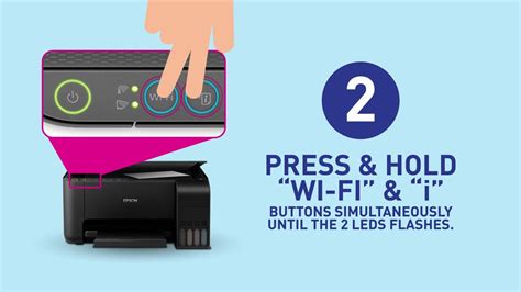 How to setup Wifi Direct On Epson L3150/L3250 ink Tank Printer - YouTube