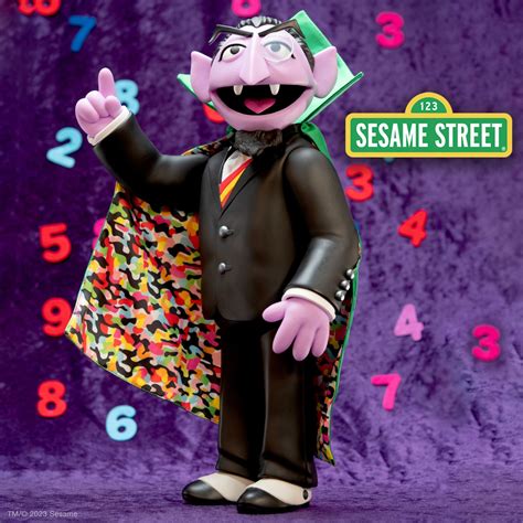 Count Von Count Sesame Street SuperSize 15.25” Vinyl Collectible by Su ...