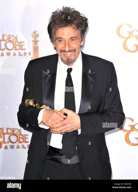 Al Pacino 68th Annual Golden Globe Awards held at The Beverly Hilton hotel - Press Room Beverly ...