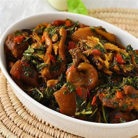 Try our vibrant Nigerian efo riro soup step-by-step recipe that is ...