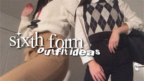 sixth form outfit ideas for smart/casual dress code 2021 - YouTube