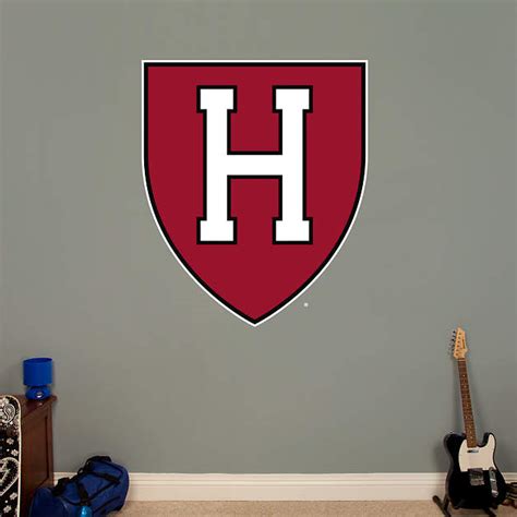Harvard Crimson Logo Wall Decal | Shop Fathead® for Harvard Crimson Decor