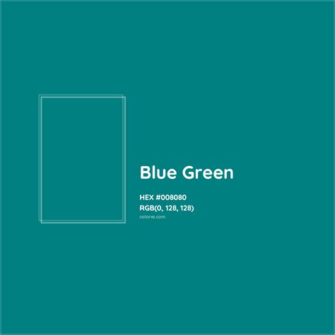 About Blue Green - Color meaning, codes, similar colors and paints - colorxs.com