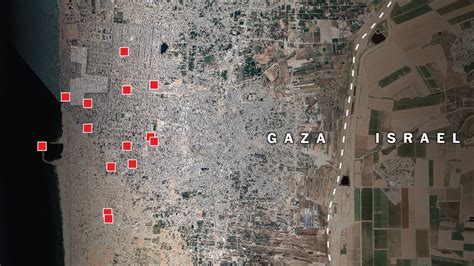 Where Israeli strikes have hit Gaza and the destruction left behind ...