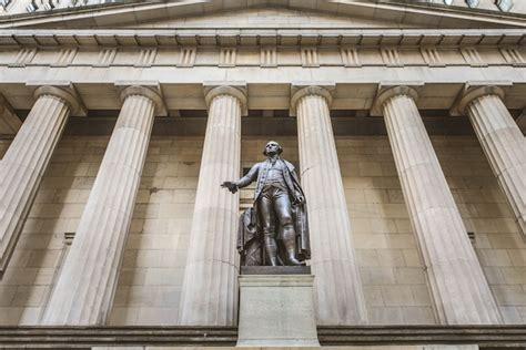 Premium Photo | Federal hall national memorial