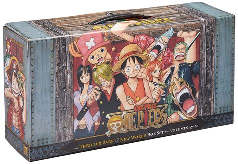 One Piece Manga Box Sets - With his crew of pirates, named the straw hat pirates, luffy explores ...