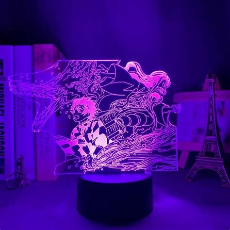 This Tanjiro and Nezuko LED lamp is perfect for any fan of the anime and will light up your ...