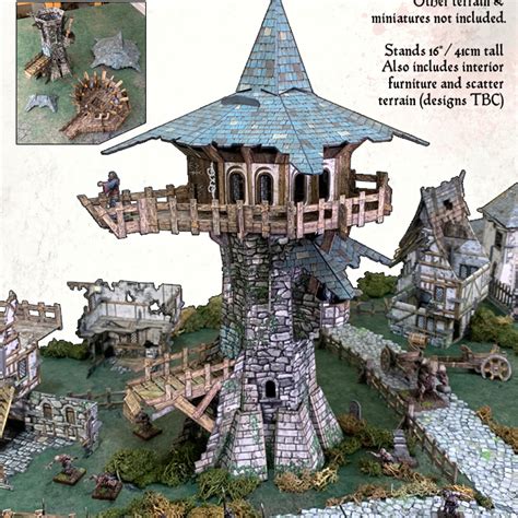 Fantasy Wargames Terrain by Battle Systems - Wizard's Tower - Gamefound