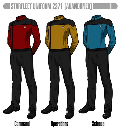 Star Trek Generations Uniform concept by HaphazArtGeek on DeviantArt