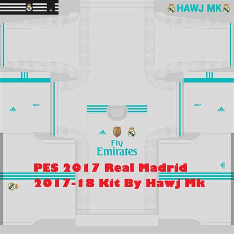 ultigamerz: PES 2017 Real Madrid 2017-18 Kit