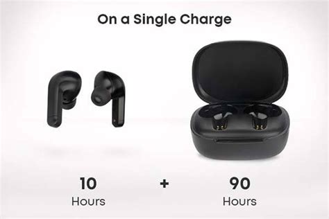Mobi Hybrid Active Noise Cancelling Wireless Earbuds with 100-Hour ...