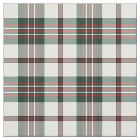 Clan Scott Dress Tartan Fabric | Zazzle