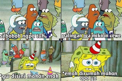 10 Meme Spongebob yang Relate sama Kehidupan Manusia