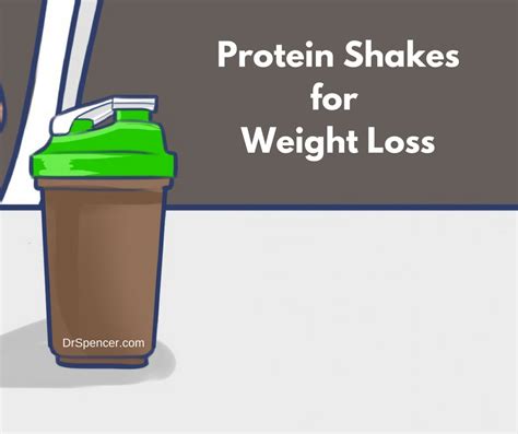 Protein Shakes for Weight Loss - Dr. Spencer Nadolsky