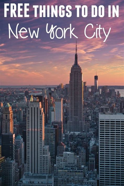 Traveling to NYC? Free Things To Do In New York City