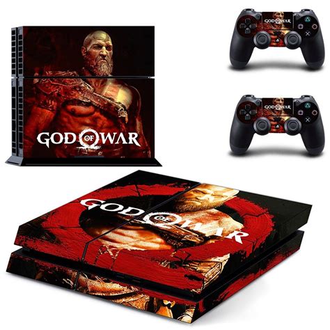 Skin Cover for PS4 Pro - God Of War 4 Design 5 - ConsoleSkins.co