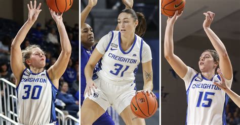 Creighton women's basketball lands 3 on Big East first team