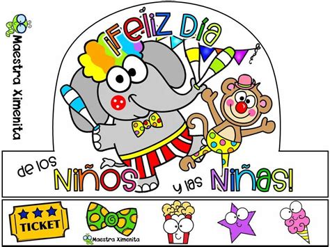 an elephant and monkey are playing with each other in front of a sign that says feliz da nios vs ...