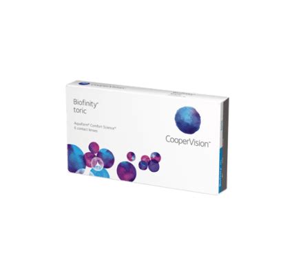Contact Lenses - Biofinity Multifocal - 6 monthly lenses - buy online at lensvision.ch