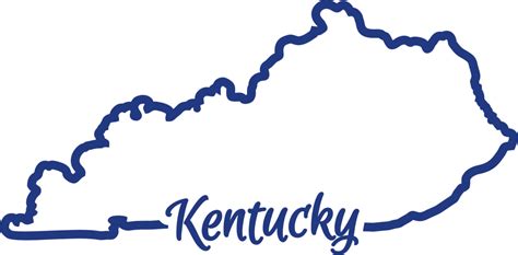 Kentucky Silhouette at GetDrawings | Free download