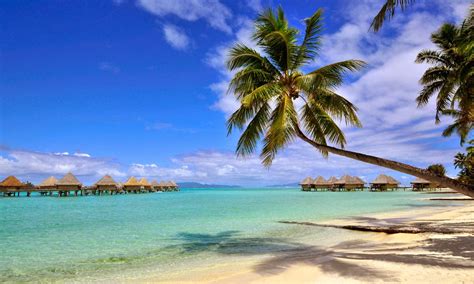 Best Romantic Matira Beach, Bora Bora, Tahiti | Wallpaper view