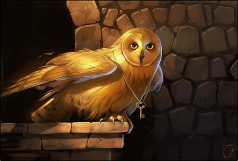 Golden owl by GaudiBuendia on DeviantArt