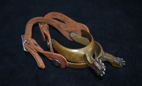 Antique Cowboy Spurs | Vintage Texas Paintings