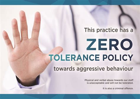 Zero Tolerance Policy - Family Practice