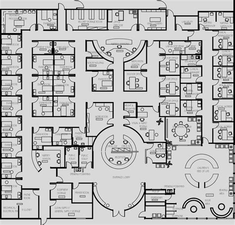 claudioalbano | Health Care | Hospital floor plan, Medical clinic ...