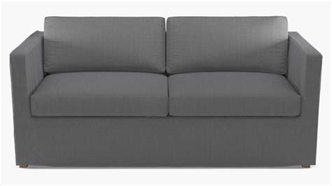 Grey Linen | Slipcover Sofa | The Inside