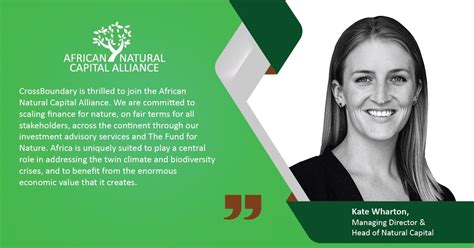 CrossBoundary Group joins the African Natural Capital Alliance