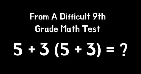 Can You Solve 12 Tricky Equations From A Difficult 9th Grade Math Test?