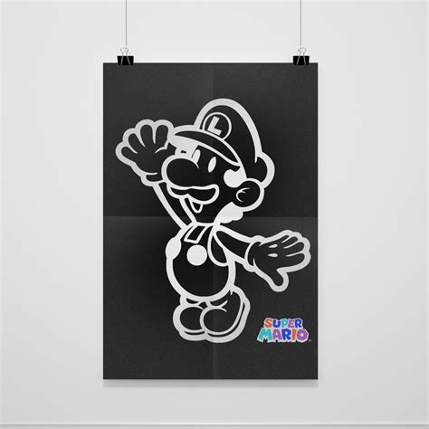 Super Mario Luigi Poster