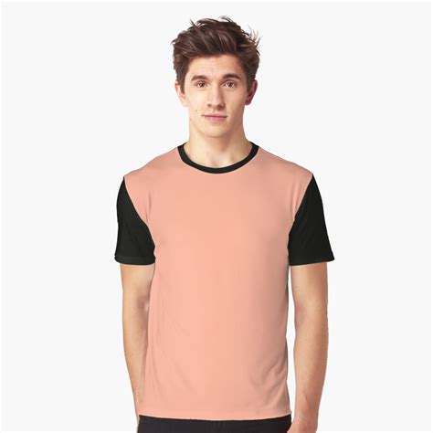 "Peach Solid Color" T-shirt by podartist | Redbubble