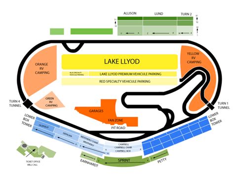 Daytona Virtual Seating Chart | Portal.posgradount.edu.pe