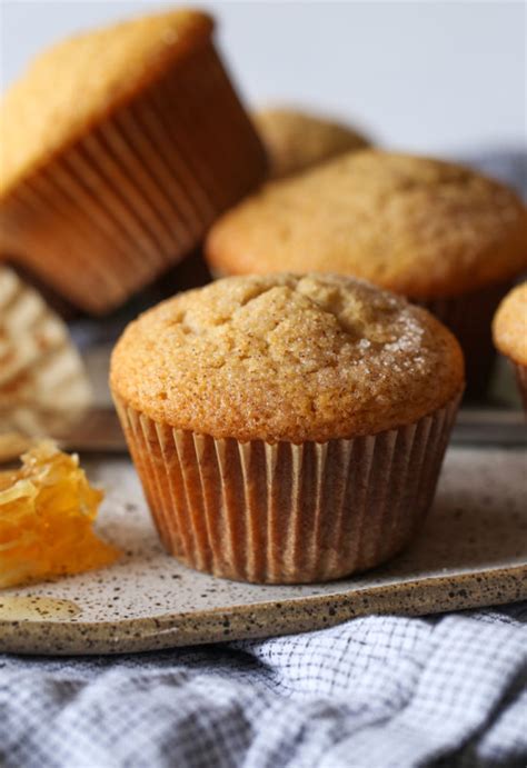 Honey Wheat Muffins - The BEST Whole Wheat Muffins Recipe