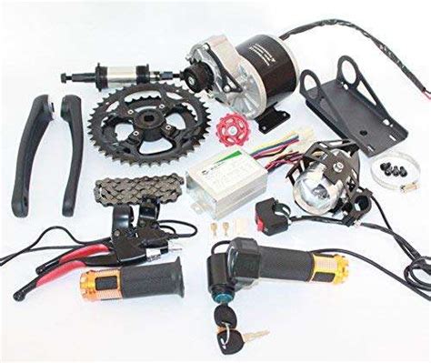 L-faster 48V 450W Electric Mountain Bike Mid-Drive Conversion Kit Electric Bike Kit DIY E-Bike ...