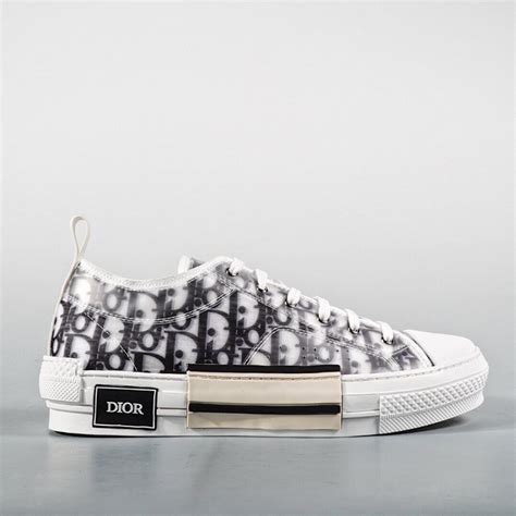 DIOR B23 OBLIQUE LOW TOP SNEAKERS-BLACK&WHITE REPLICA - FAKE JORDANS