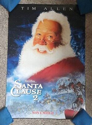 THE SANTA CLAUSE 2 Movie POSTER 27 x 40 Allen, Mitchell | eBay