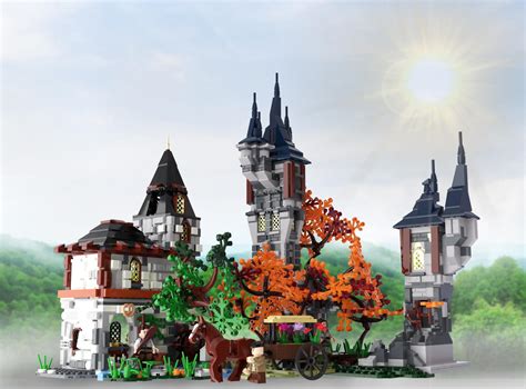 NEW MOC - MEDIEVAL VILLAGE SET - on lego ideas : lego