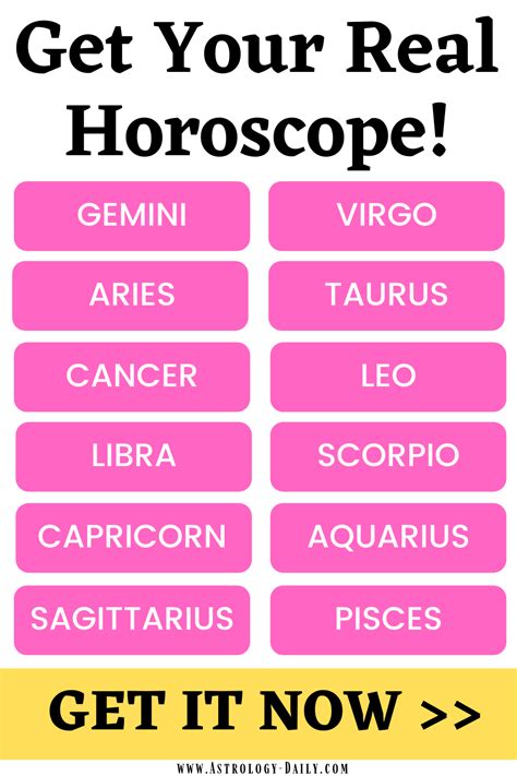 Discover your true real Horoscope! | Real horoscope, Horoscope ...