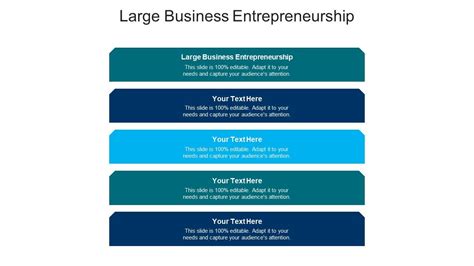 Large Business Entrepreneurship Ppt Powerpoint Presentation Summary Outfit Cpb | Presentation ...