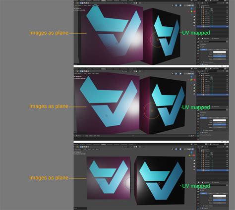 Images as planes VS uv mapping - Blender Stack Exchange