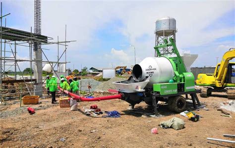 Small Concrete Pump - Small Portable Concrete Pump