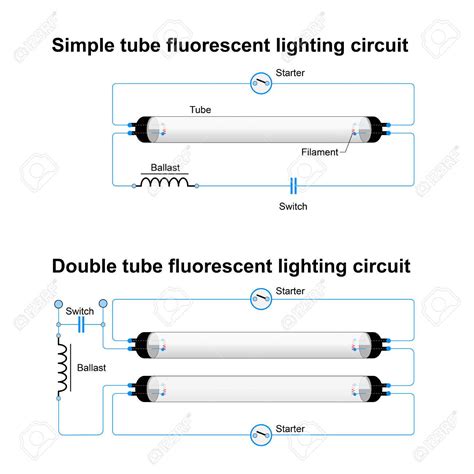 Fluorescent Wiring Schematic