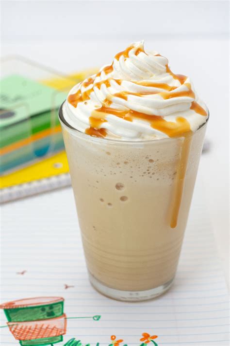 Caramel Frappuccino Recipe - Dorm Room Cook