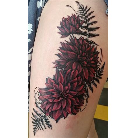 40+ Stunning Dahlia flower tattoo small ideas in 2021