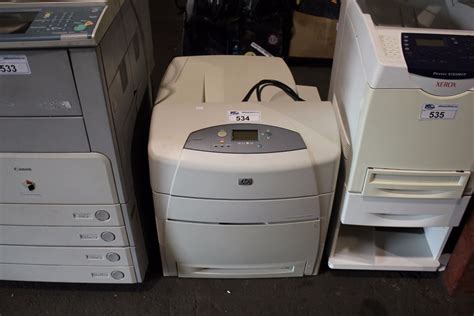 HP COLOR LASERJET 5550DN PRINTER - Able Auctions