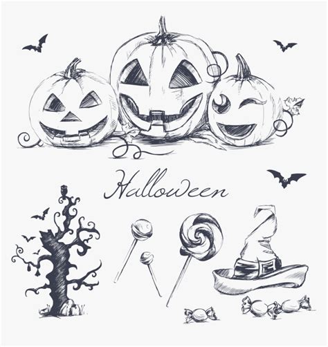 Halloween Cartoon Drawings At Paintingvalley - Halloween Pictures For ...