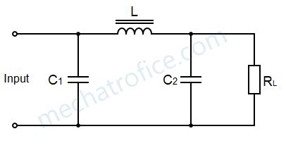 Pi Filter Circuit Diagram - Circuit Diagram